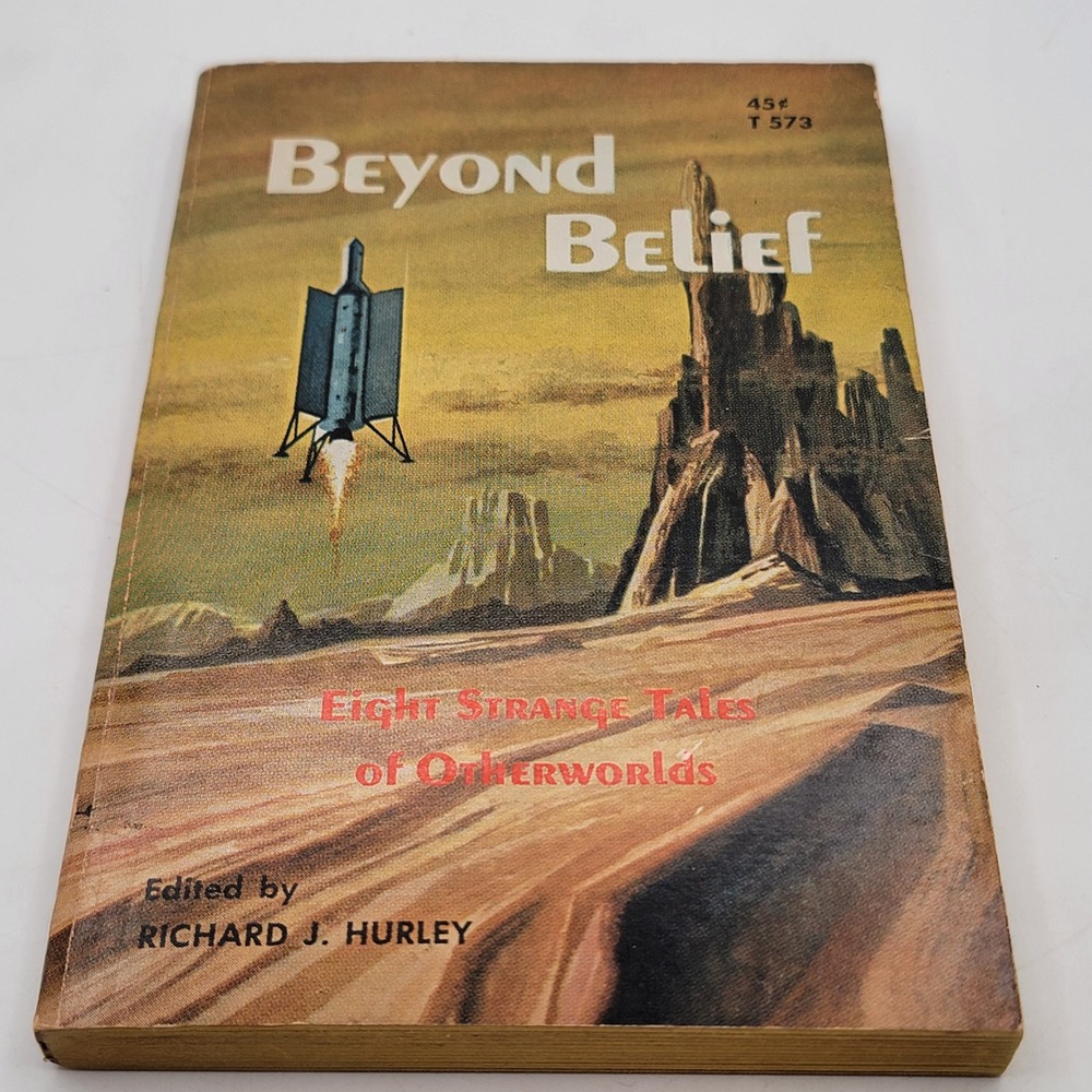 Richard J. Hurley Beyond Belief Paperback 1st Printing 1966 Sci-Fi Good